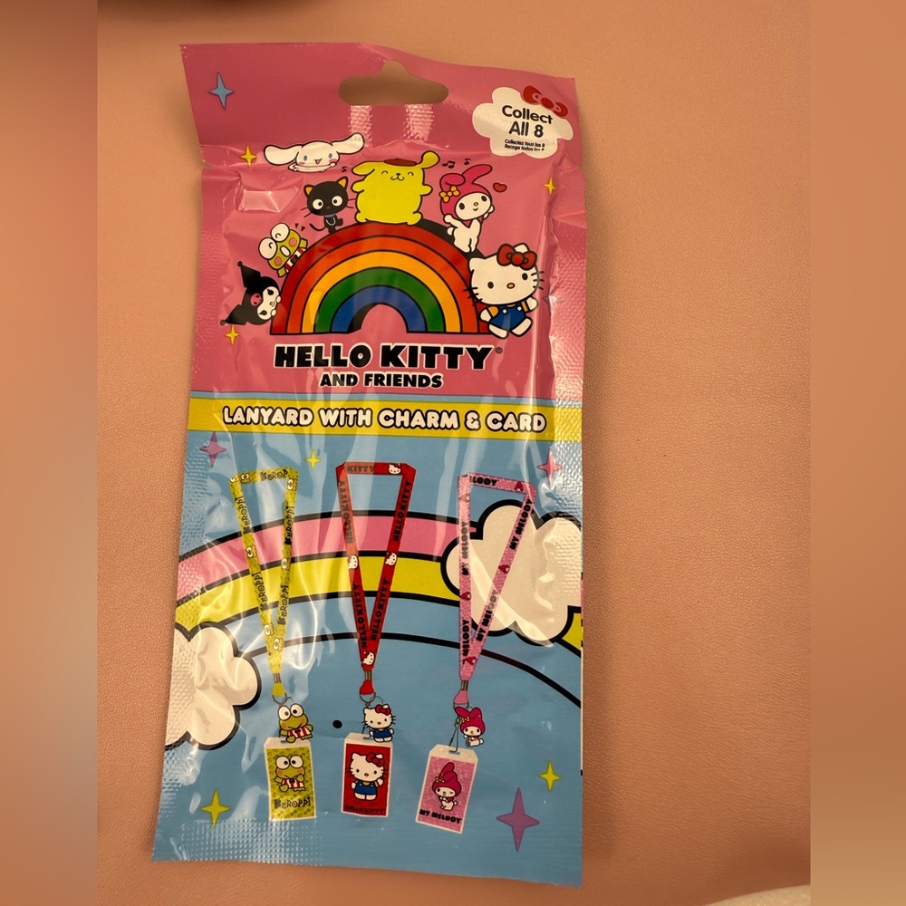 Sanrio Hello Kitty and Friends Lanyard Charm Card Blind Bag